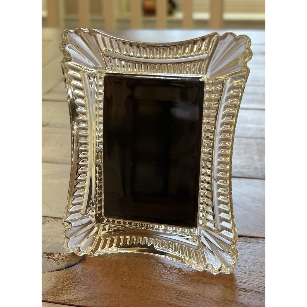 Waterford Crystal Picture Frame Holds 2"X3" Used